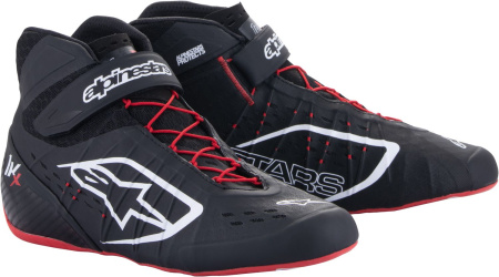Alpinestars TECH 1-KX v2 ботинки для картинга, черный/белый/красный, р-р 43.5(EUR)/10.5(US)/9.5(UK)