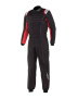 Alpinestars KMX-9 v2 S  комбинезон для картинга, черный/красный неоновый, р-р 130 см., омологация CI