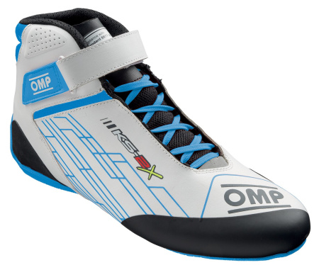 OMP KS-2X ботинки для картинга, белый/голубой, р-р 31(EUR)