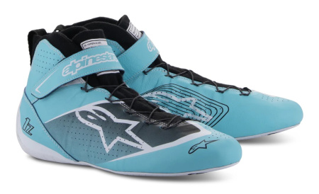 Alpinestars TECH-1 Z v3 ботинки для автоспорта, голубой/белый, р-р 43(EUR)/10(US)/9(UK)