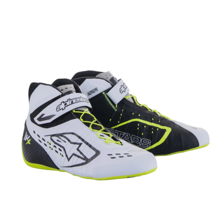 Alpinestars TECH 1-KX v2 ботинки для картинга, черный/белый/желтый, р-р 43.5(EUR)/10.5(US)/9.5(UK)