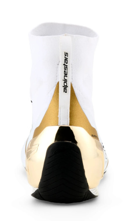 Alpinestars SUPERTECH K ботинки для картинга, белый/золотистый, р-р 43.5(EUR)/10.5(US)/9.5(UK)