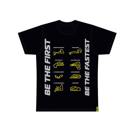 SHONX автодромы футболка, черный, р-р L