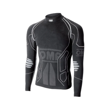 OMP KS WINTER-R майка для картинга, зима, (дл. рукав), черный, р-р XXL