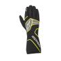 Alpinestars TECH-1 RACE v2 перчатки для автоспорта, черный/желтый неоновый, р-р M