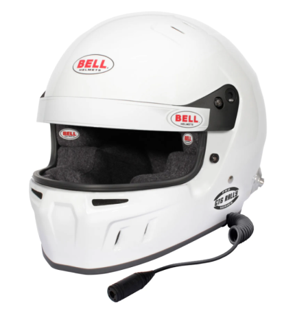 Bell GT6 Rally PRO шлем для автоспорта, белый, р-р 55