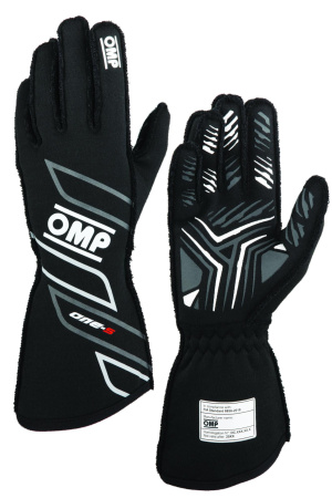 OMP ONE-S перчатки для автоспорта, черный, р-р XXL