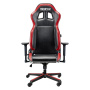 Sparco ICON кресло офисное (кожа), черный/красный