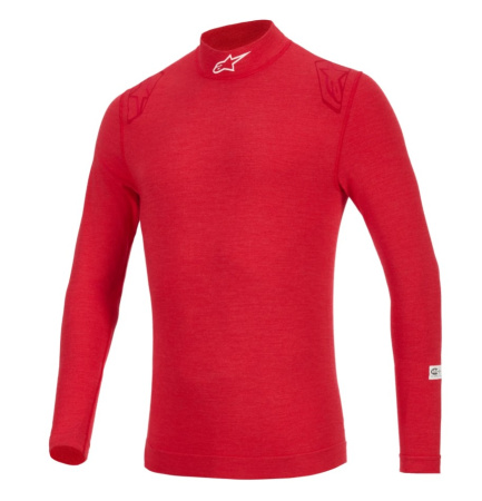 Alpinestars ZX EVO v3 майка для автоспорта, красный, р-р XS/S