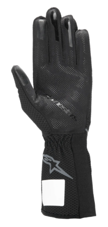 Alpinestars TECH-1 KX V4 перчатки для картинга, черный/голубой, р-р XL