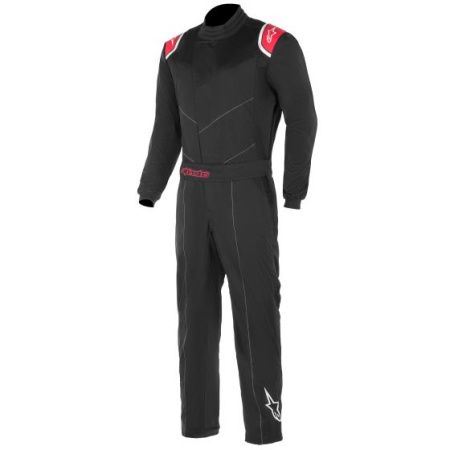 Alpinestars KART INDOOR комбинезон однослойный, черный/красный, р-р XL
