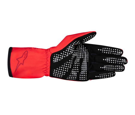 Alpinestars TECH-1 K RACE v2 S перчатки для картинга, красный/белый, р-р M