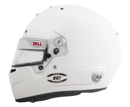 Bell RS7 PRO шлем для автоспорта (FIA 8859-2024), белый, р-р 61