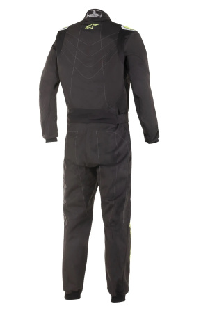 Alpinestars KMX-9 V3 S комбинезон для картинга, черный/желтый неоновый, р-р 130 см.