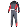 Alpinestars ATOM комбинезон для автоспорта, антрацит/красный/черный, р-р 60