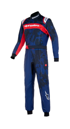 Alpinestars KMX-9 V3 GRAPHIC 5 комбинезон для картинга, темно-синий/красный, р-р 44
