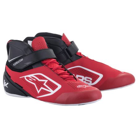 Alpinestars TECH-1 K v2 ботинки для картинга, красный/черный/белый, р-р 43.5(EUR)/10.5(US)/9.5(UK)