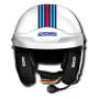 Sparco RJ-i MARTINI RACING Stripes Design шлем для автоспорта, белый/красный, р-р XL