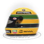 Bell Ayrton Senna 30 Years Legacy мини шлем, желтый/белый/зеленый