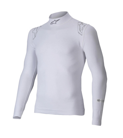 Alpinestars ZX EVO v3 майка для автоспорта, белый, р-р XS/S