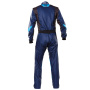 OMP KS-2 ART комбинезон для картинга детский, темно-синий/голубой, р-р 150 см.