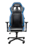 Sparco ICON кресло офисное (кожа), черный/синий