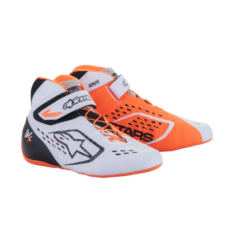 Alpinestars TECH 1-KX v2 ботинки для картинга, черный/оранжевый/белый, р-р 43.5(EUR)/10.5(US)/9.5(UK