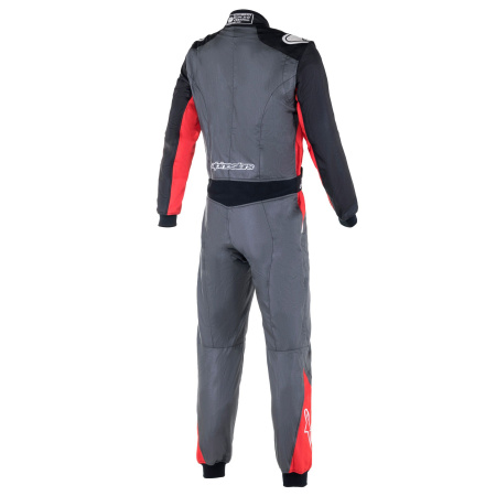 Alpinestars ATOM комбинезон для автоспорта, антрацит/красный/черный, р-р 60