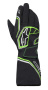 Alpinestars TEMPEST v3 S WP перчатки дождевые для картинга, черный/зеленый неоновый, р-р M