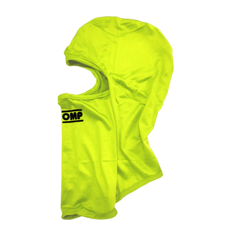 OMP подшлемник для картинга, желтый неоновый (полиэстер)