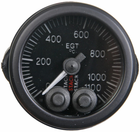 STACK указатель температуры выхлопных газов (EGT) (0-1100°C)