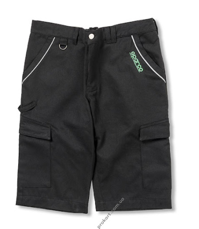 Sparco BERMUDA шорты мужские, черный, р-р M