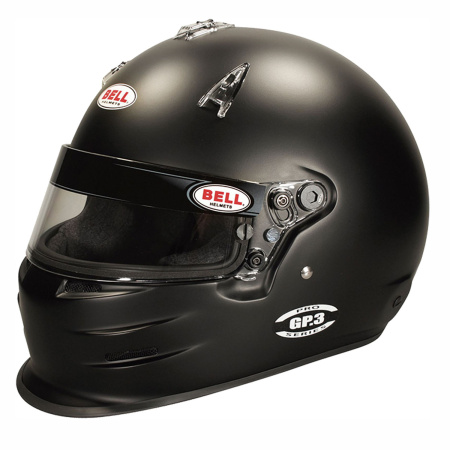 Bell GP3 SPORT шлем для автоспорта (подготовл. под HANS), черный матовый, р-р S