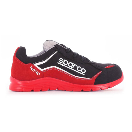Sparco NITRO ботинки механика, красный/черный, р-р 36(EUR)/4.5(US)/3.5(UK)