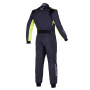 Alpinestars KMX-9 v2 S GRAPH комбинезон для картинга, черный/желтый неоновый, р-р 120 см.