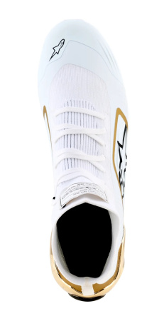 Alpinestars SUPERTECH K ботинки для картинга, белый/золотистый, р-р 43.5(EUR)/10.5(US)/9.5(UK)