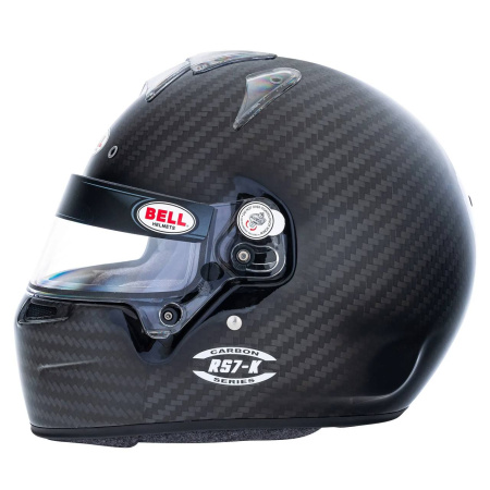Bell RS7-K CARBON шлем для картинга (FIA 8878-2024), карбон (красный интерьер), р-р 58