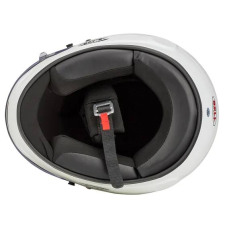 Bell RS7-K шлем для картинга (FIA 8878-2024), белый, р-р XL