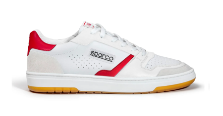 Sparco S-URBAN ботинки повседневные, белый/красный, р-р 41(EUR)/8.5(US)/7.5(UK)
