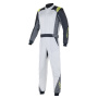 Alpinestars ATOM комбинезон для автоспорта, серебристый/антрацит/желтый неоновый, р-р 60