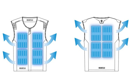 Sparco ICE-VEST жилет с охлаждающим эффектом, р-р S