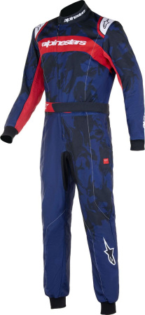 Alpinestars KMX-9 V3 GRAPHIC 5 комбинезон для картинга, темно-синий/красный, р-р 46