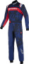 Alpinestars KMX-9 V3 GRAPHIC 5 комбинезон для картинга, темно-синий/красный, р-р 46