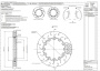 AP Racing диск тормозной (VD-295x32L12Fx177.8) (Subaru Gr.N, грав./пер.), левый