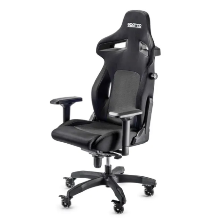 Sparco STINT кресло офисное (текстиль), черный