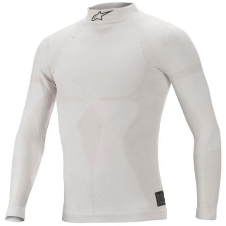 Alpinestars ZX EVO v2 майка для автоспорта, белый/серый, р-р XS/S