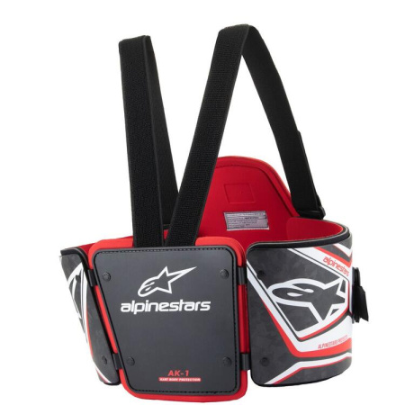 Alpinestars AK-1 защита ребер (детская), черный/белый/красный, р-р S/M 