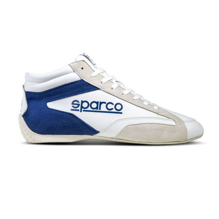 Sparco S-DRIVE MID ботинки повседневные, белый/синий, р-р 40(EUR)/7.5(US)/6.5(UK)