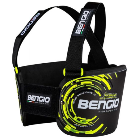 Bengio Bumper Standard защита ребер для картинга, серый/желтый, р-р L