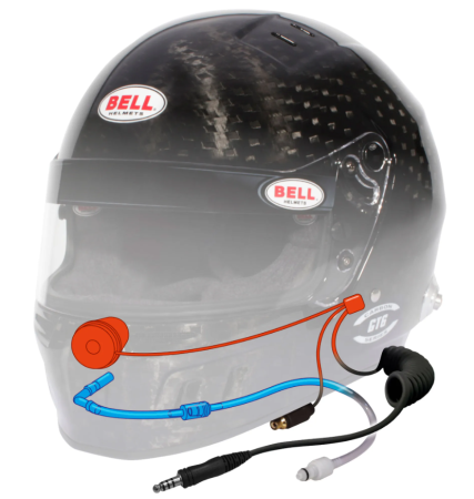 Bell GT6 RD Carbon шлем для автоспорта, карбон, р-р 65-66